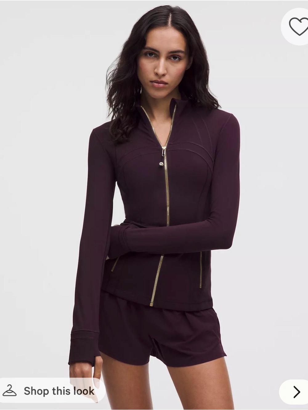 NWT Lululemon Define Jacket Nulu in Black Plum Size 6 - Casual Athleisure - Picture 2 of 15